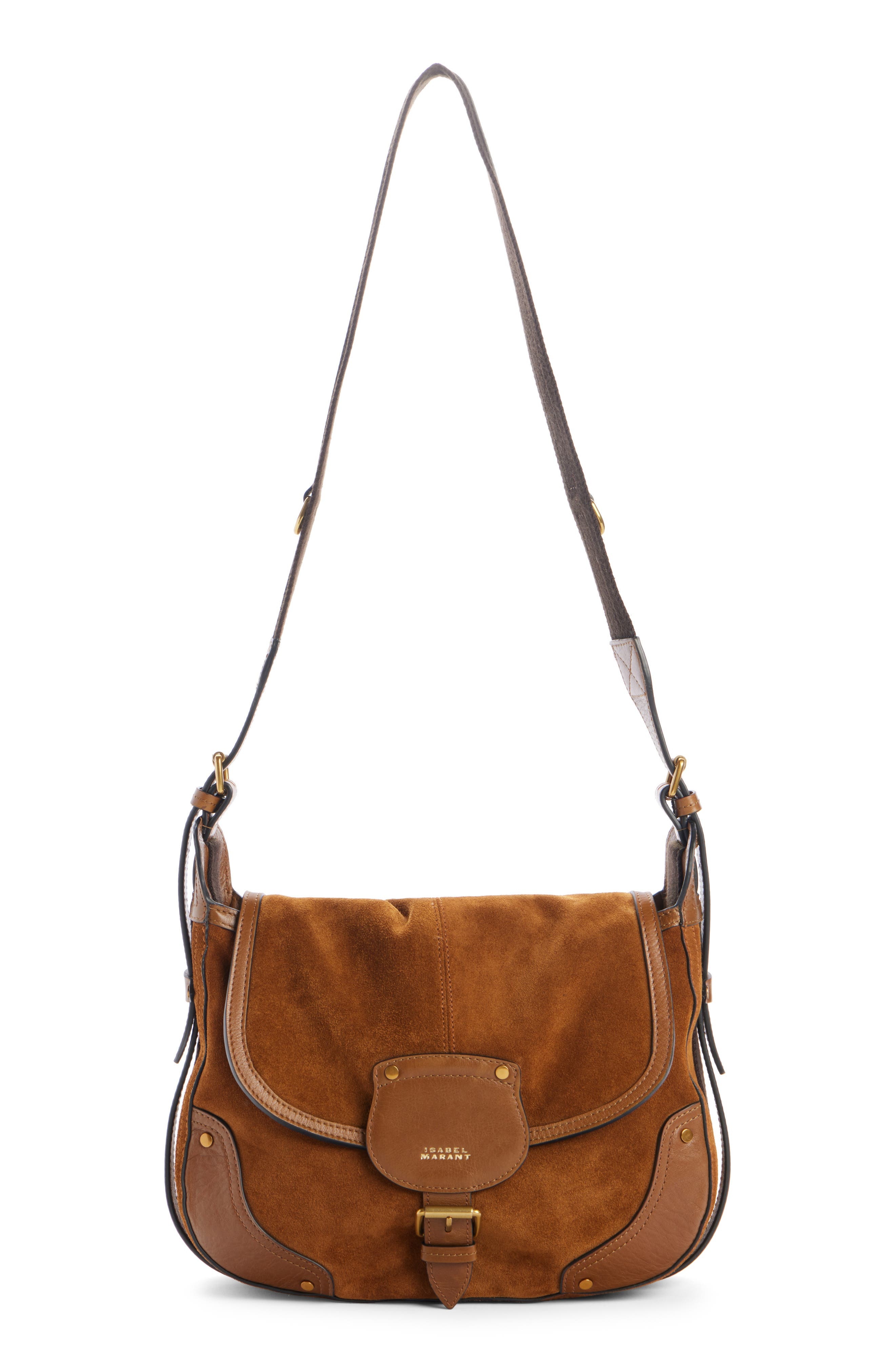Isabel Marant Sierra Shoulder Bag in Cognac at Nordstrom - 1