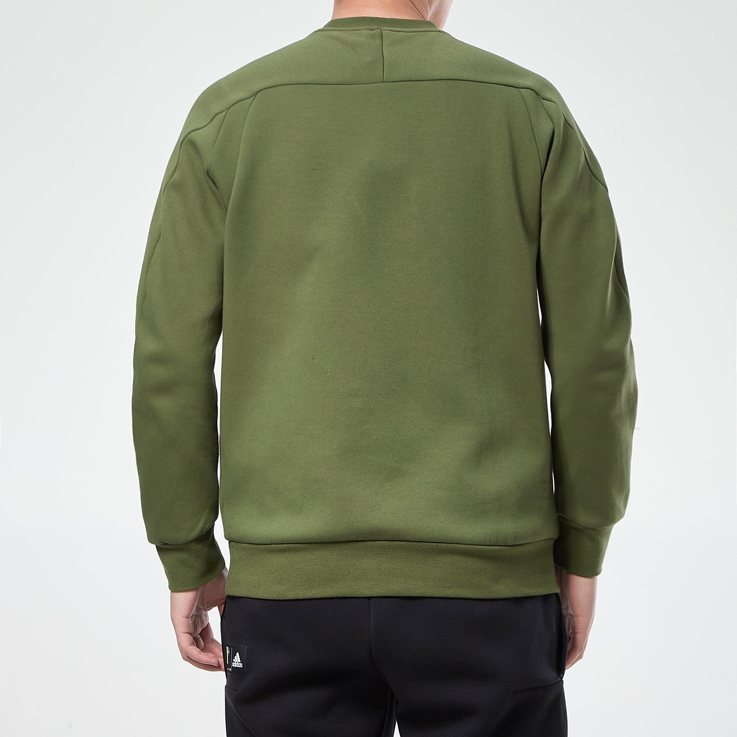 adidas Th Swt Dk Ref Casual Sports Round Neck Pullover Green GP0997 - 4