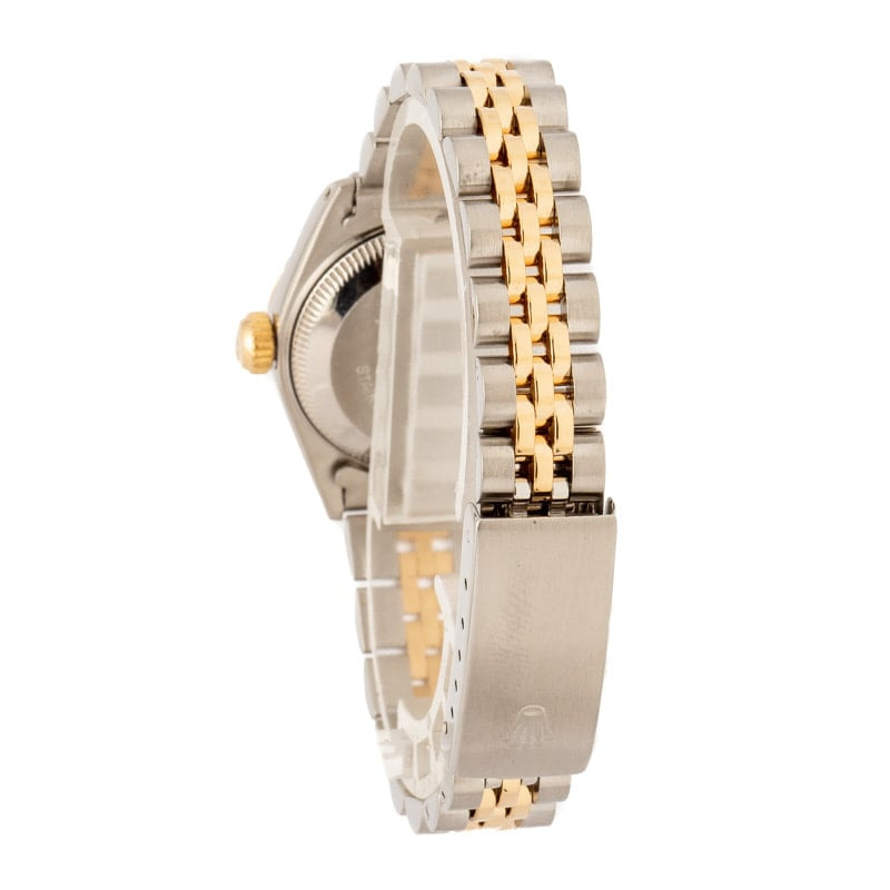 Ladies Rolex Date 69173 Champagne Dial - 3