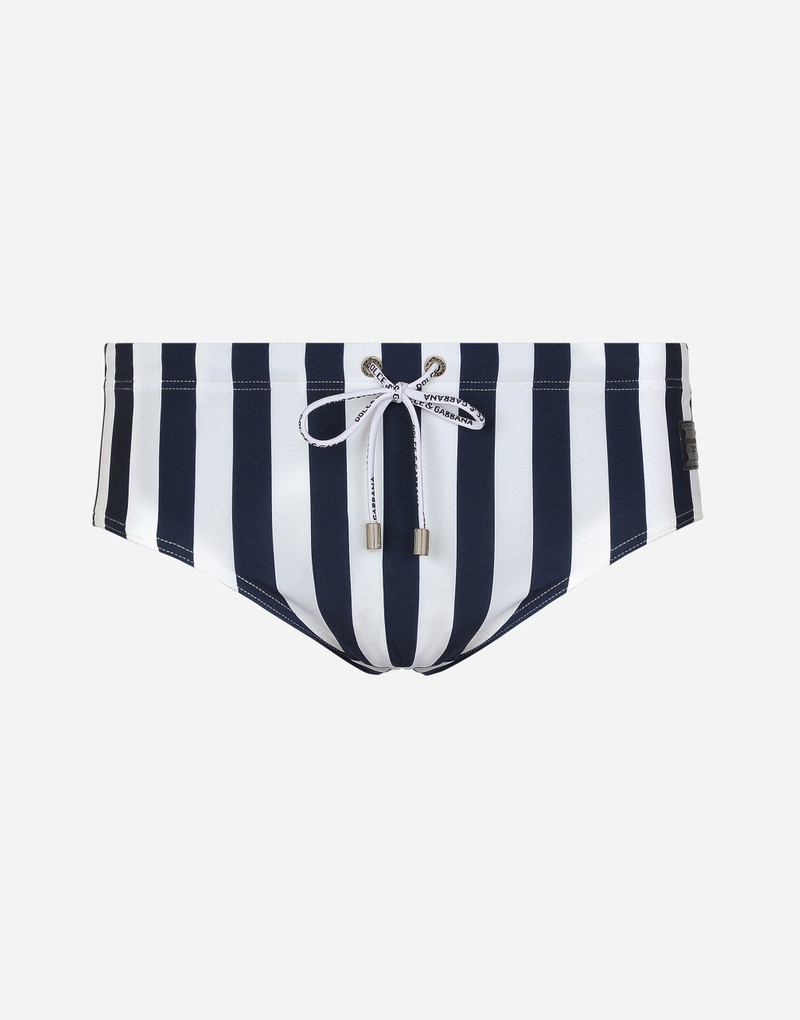 Striped Brando David swim briefs 1