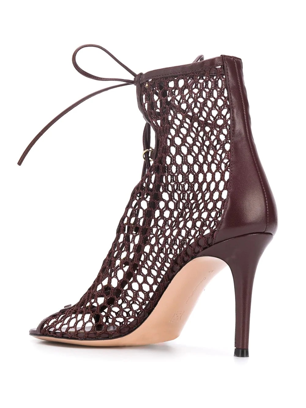 Helena 90mm fishnet sandals - 3