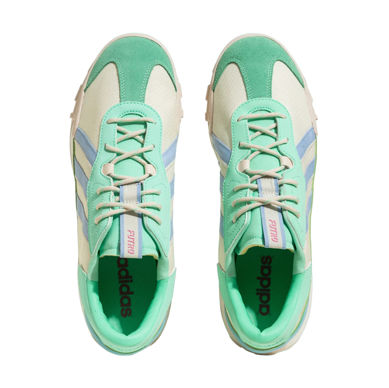adidas gazelle silver green womens Adidas - Aloha Super Shoes