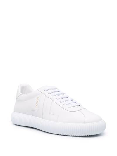 Lanvin logo-detail lace-up sneakers outlook