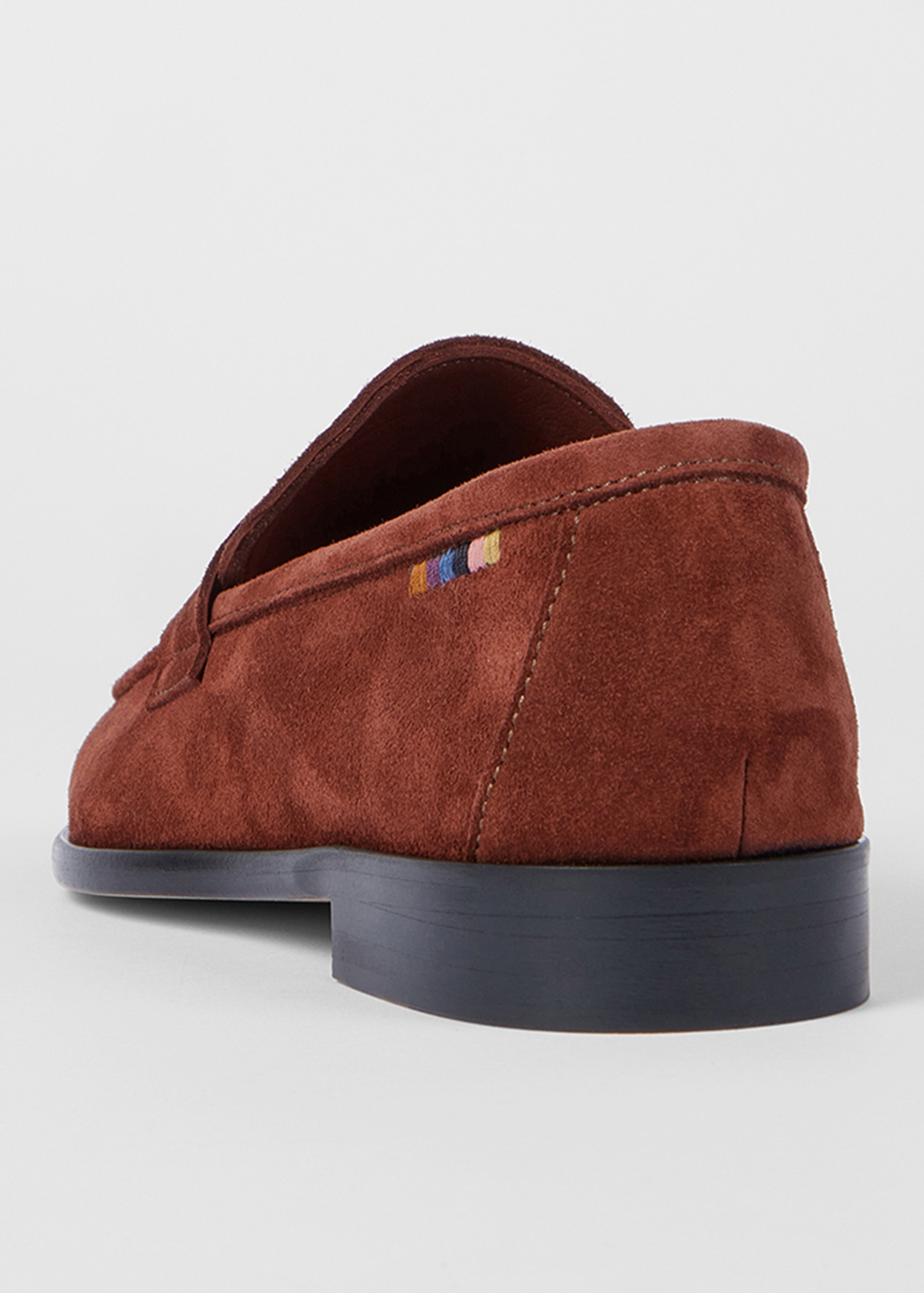 Women's Dark Burgundy Suede 'Figaro' Loafers - 4