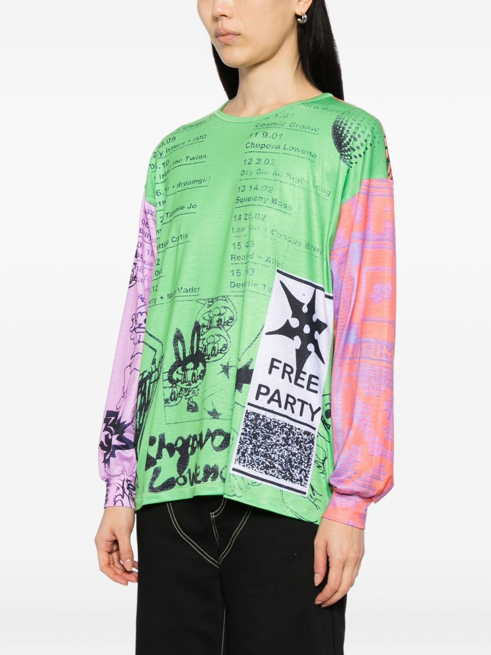 poster-printed top - 3