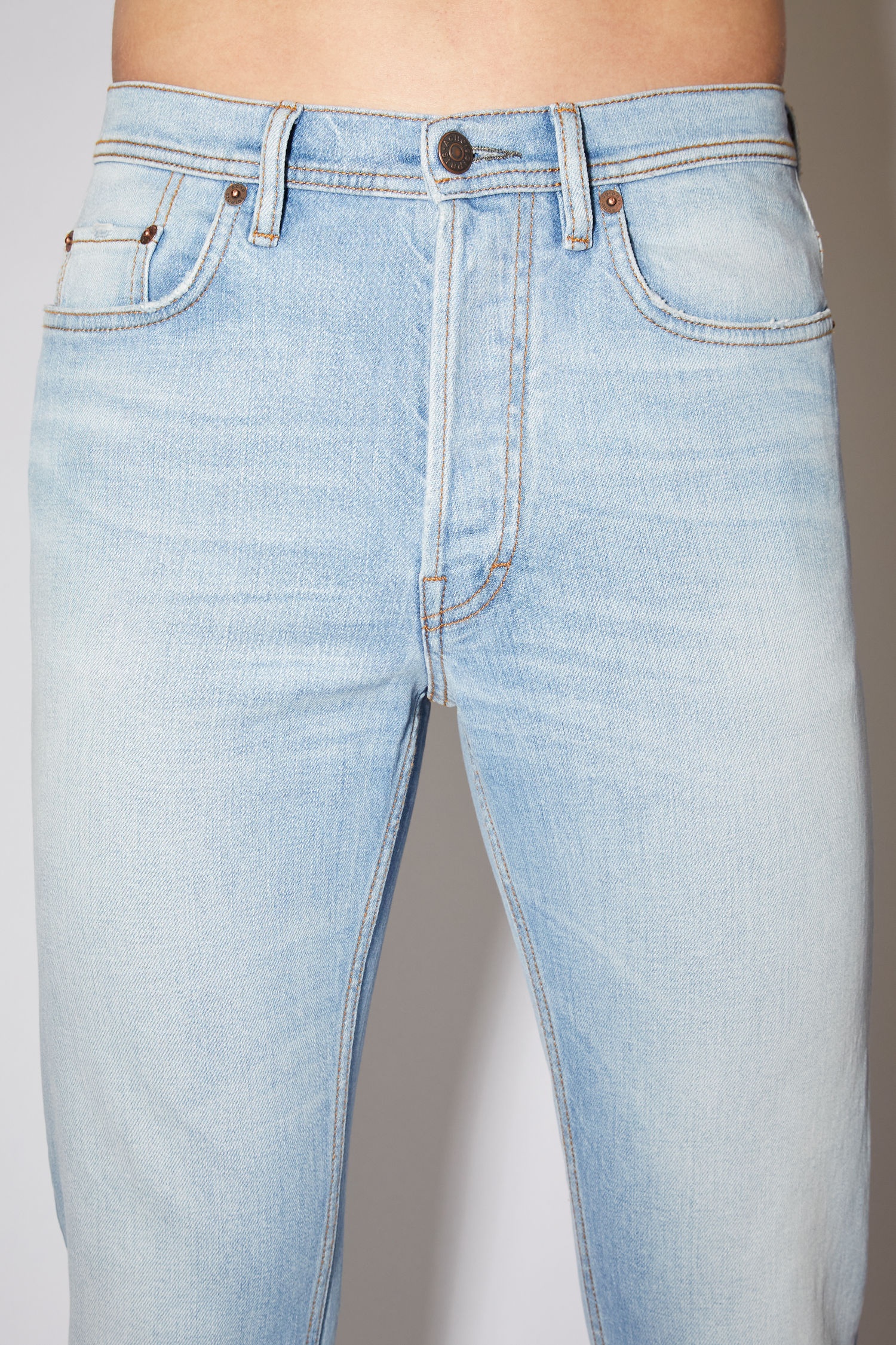 Slim tapered jeans - Pale blue - 6