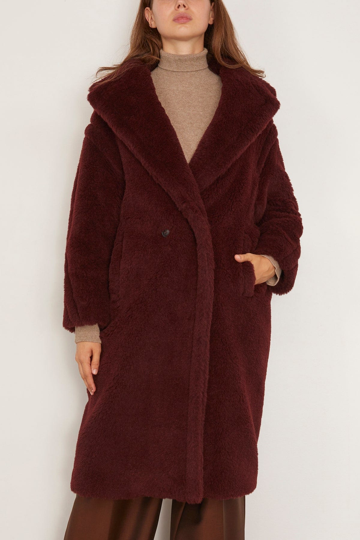 Tedgirl Coat in Cherry - 3