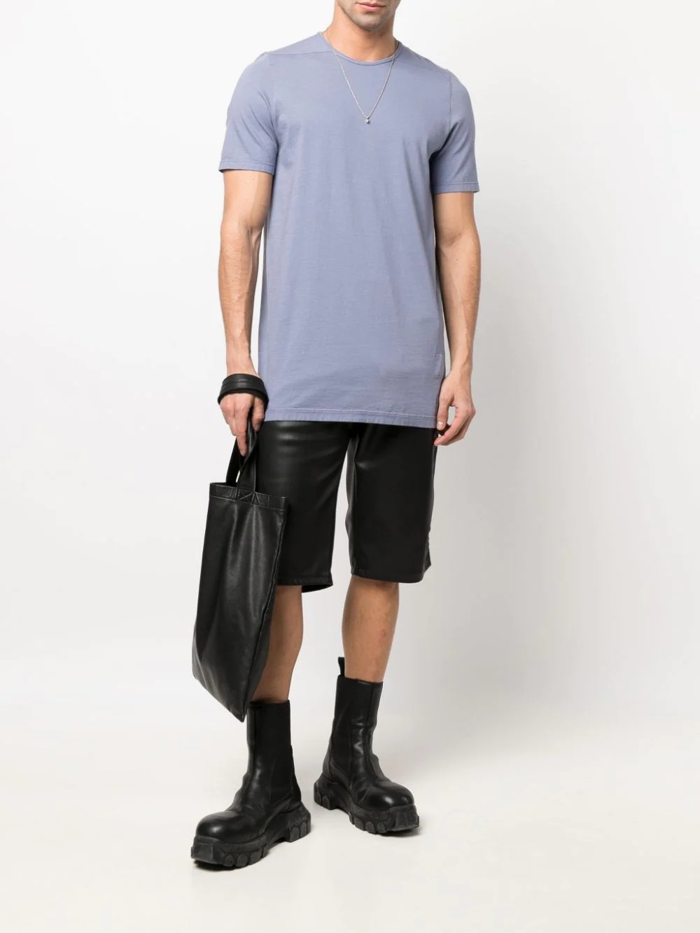 round neck short-sleeved T-shirt - 2