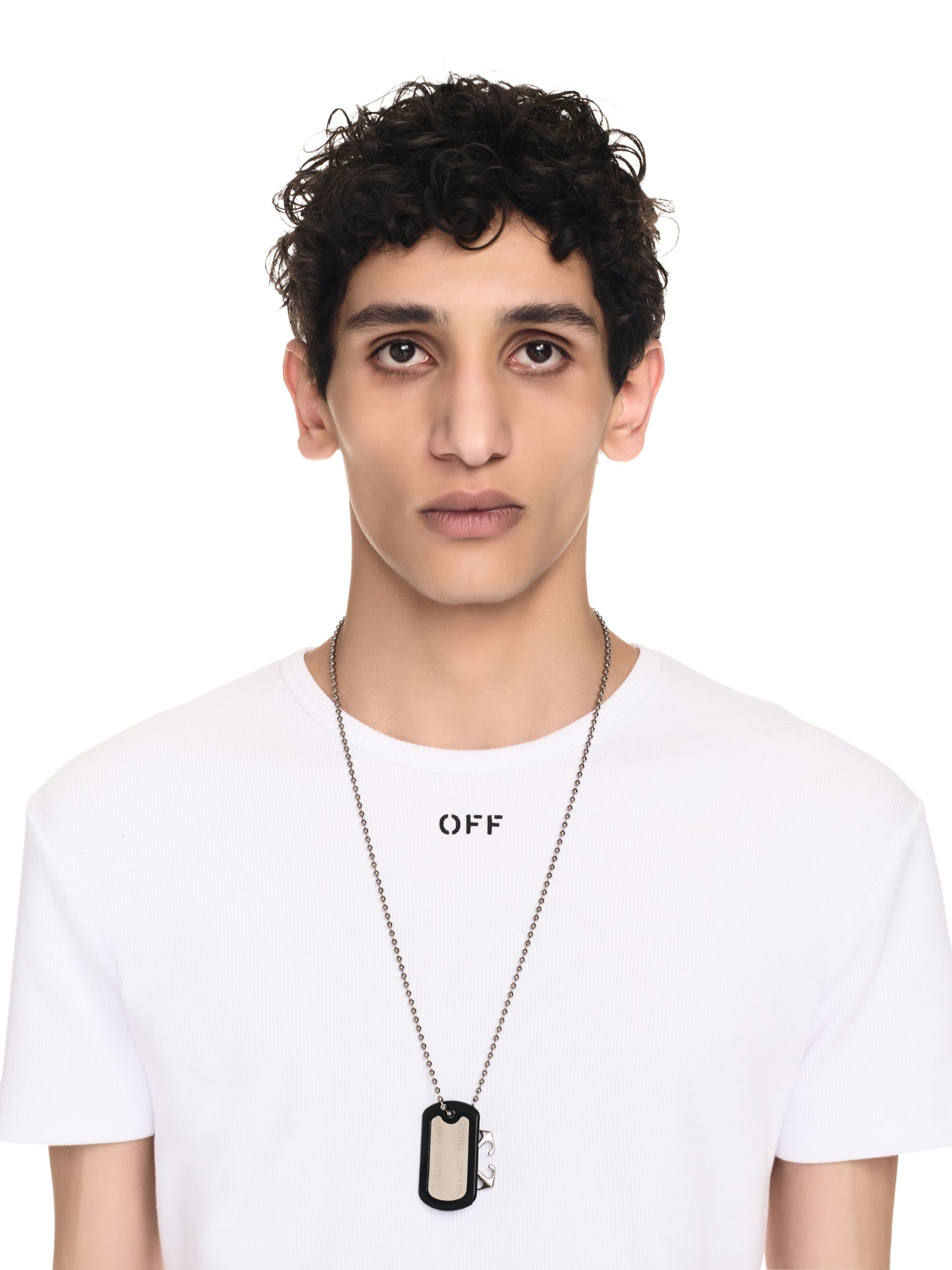 ♦Off-White♦シルバー アロー Ziptie ネックレス Off-White Arrow Necklace With Ziptie | offwhite | REVERSIBLE