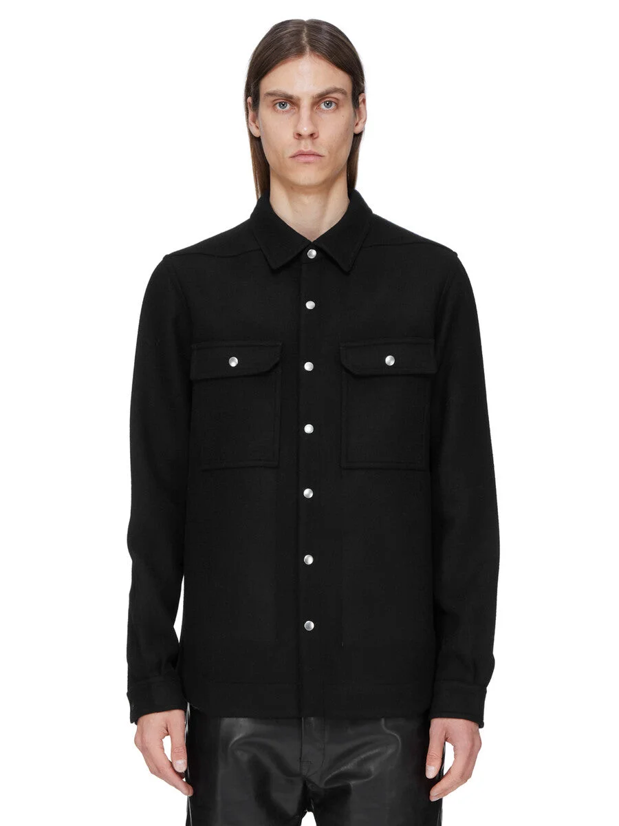 Rick Owens Button-fastening Shirt Jacket - 1