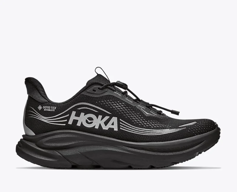 Men's Clifton 11 GTX Shoes in Black/Black - 1