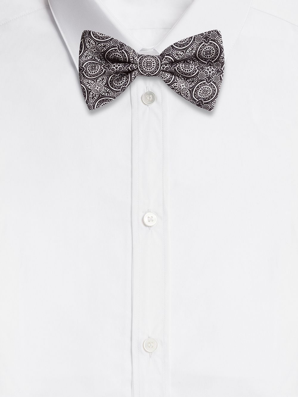 patterned bow tie - 3