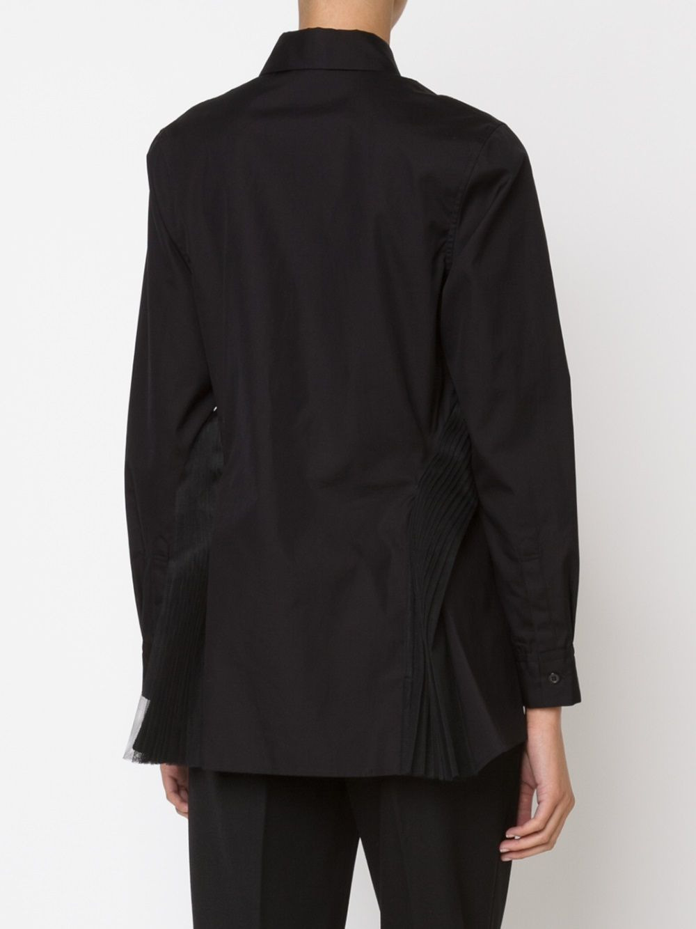 pleated detail shirt - 5