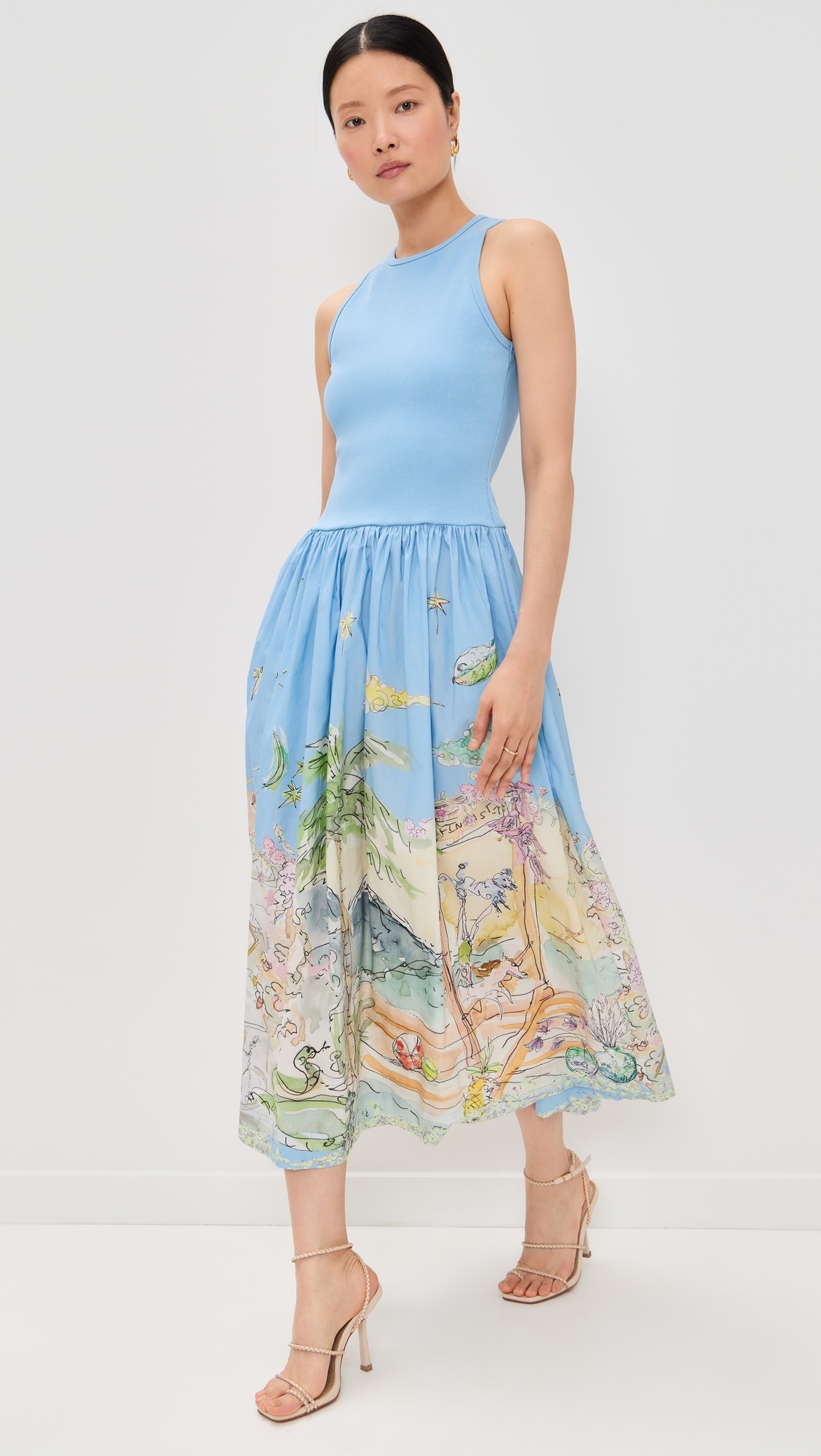 Anouk Tank Midi Dress - 1