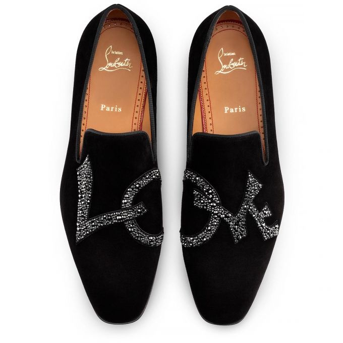 Dandylove Strass Flat BLACK/JET HEMATITE - 4