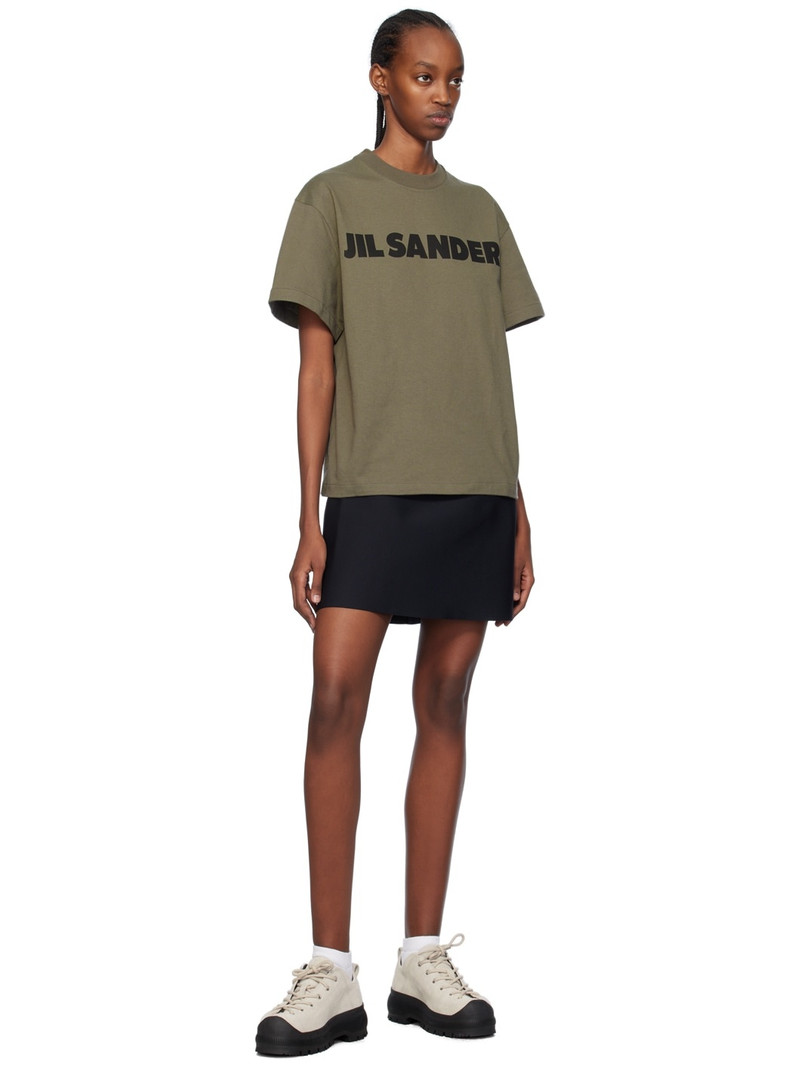 Jil Sander Gray Low-Top Sneakers outlook