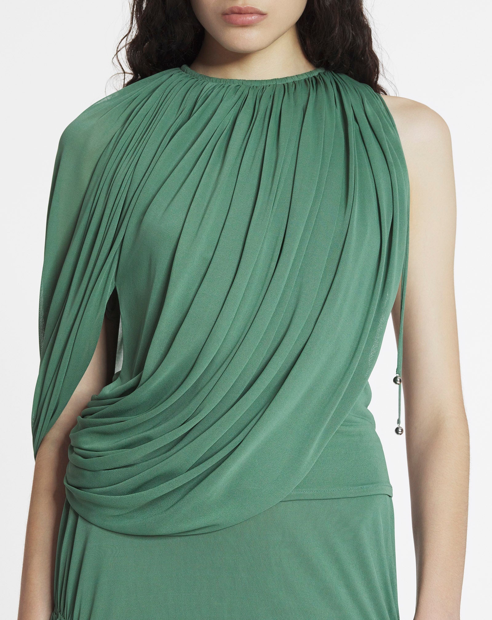 DRAPED JERSEY TOP - 5