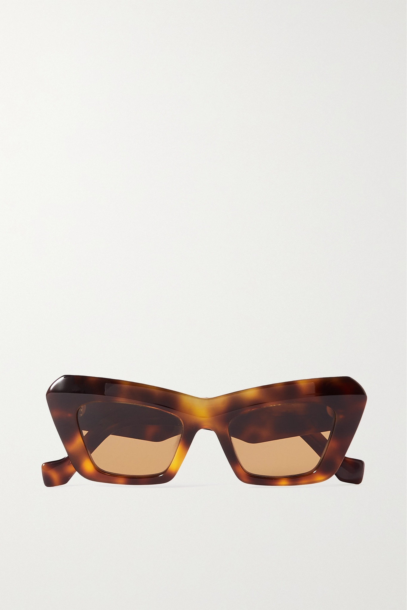 Oversized cat-eye acetate sunglasses - 1