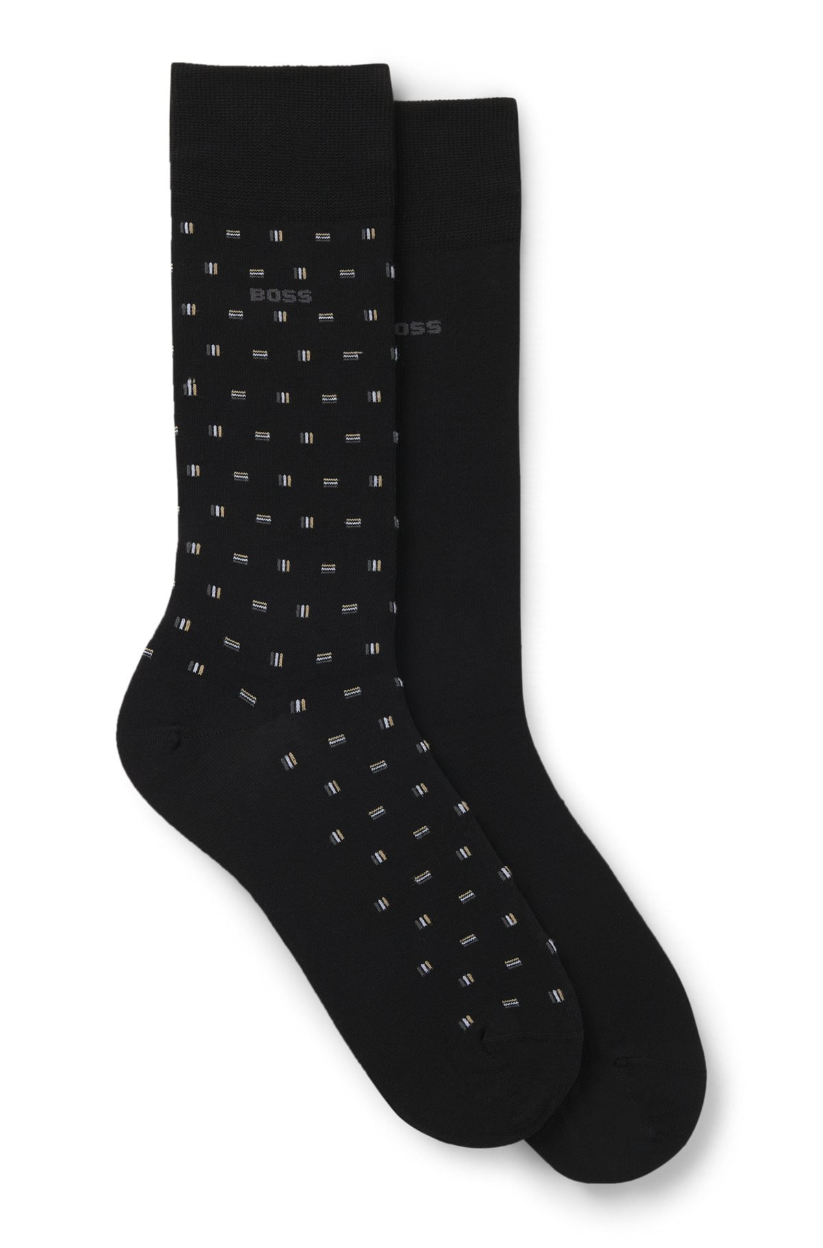 TWO-PACK OF REGULAR-LENGTH SOCKS IN COTTON - 1
