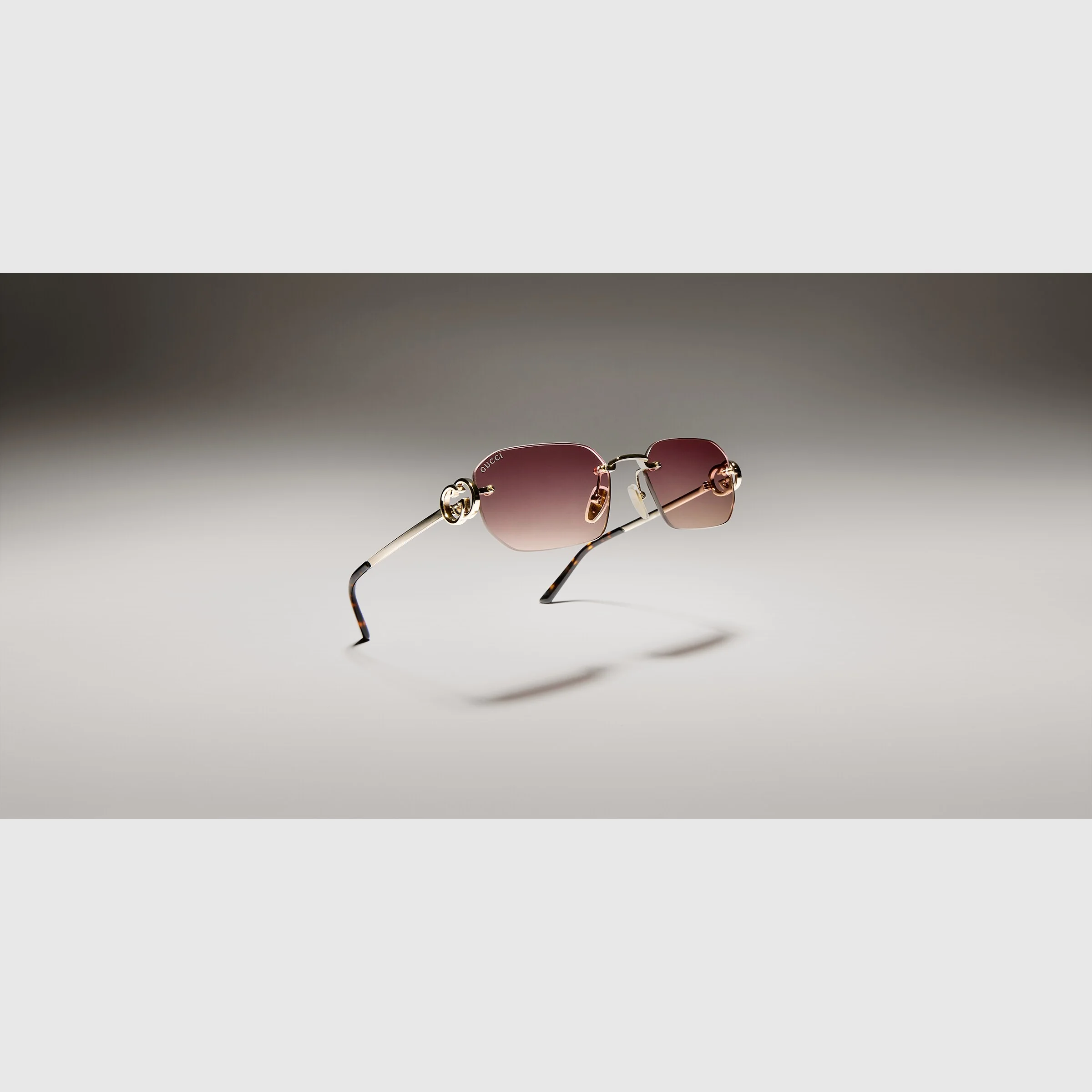 GG2228S Rectangular-frame sunglasses - 1