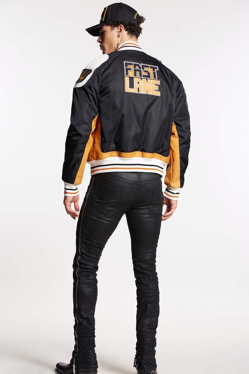 DSQUARED2 BLACK BULL TECHNO COOL GUY JEANS | dsquared2