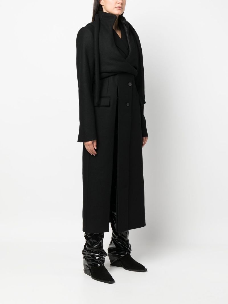 button-up coat - 3