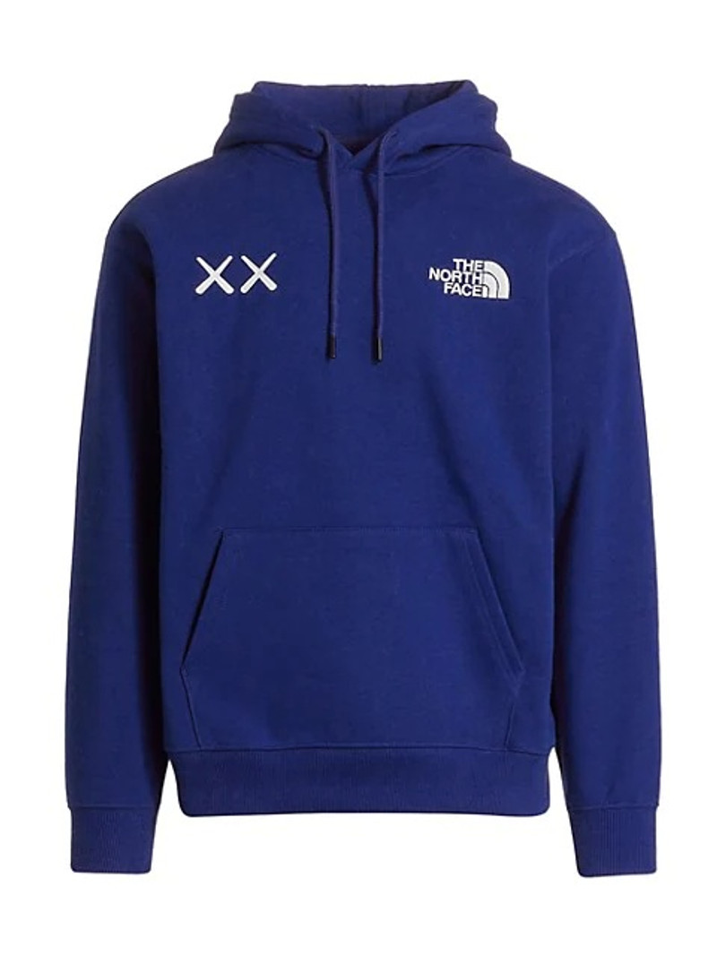 x KAWS long-sleeve hoodie - 1