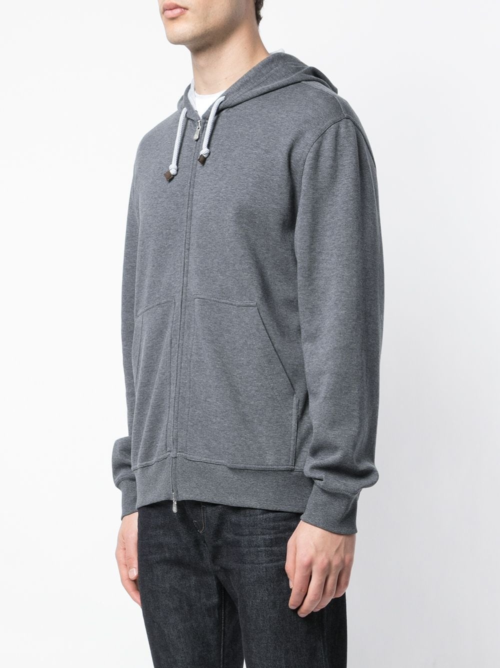 zipped hoodie - 3