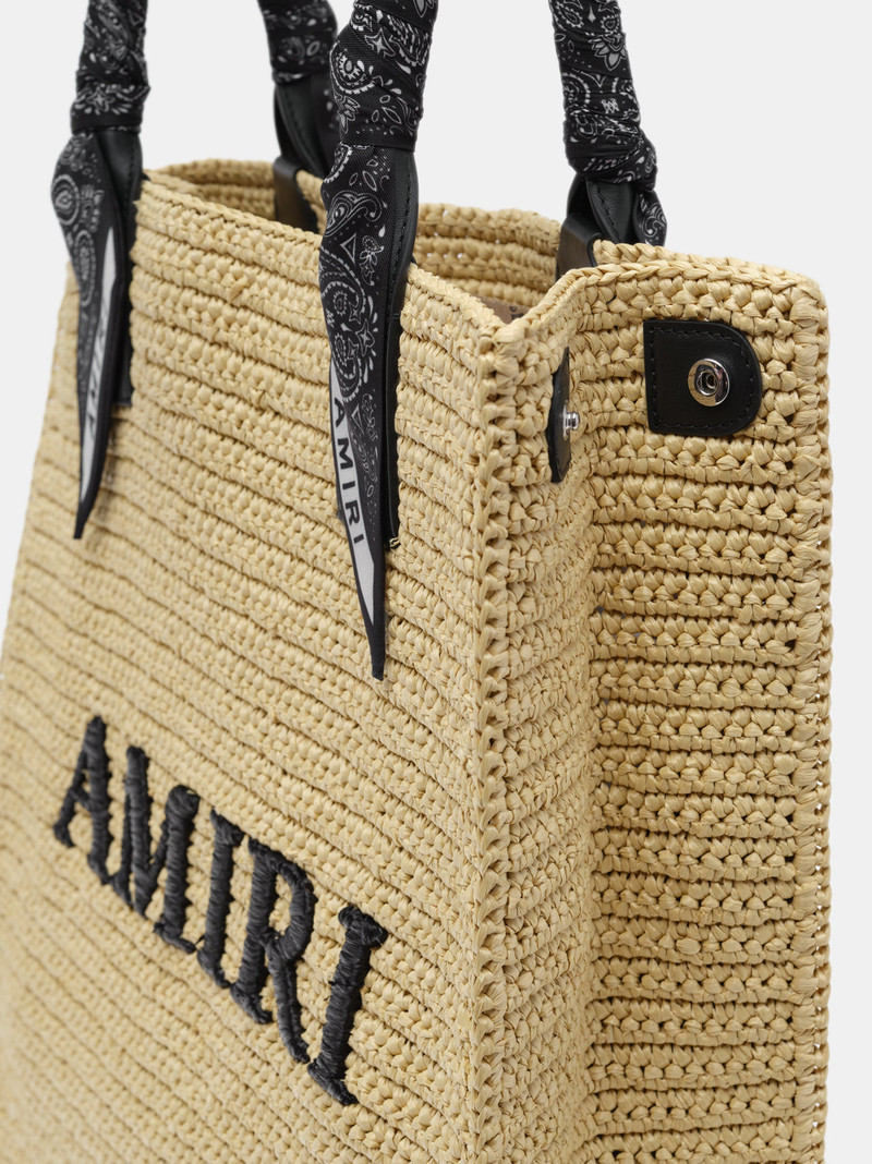AMIRI RAFFIA TOTE 5