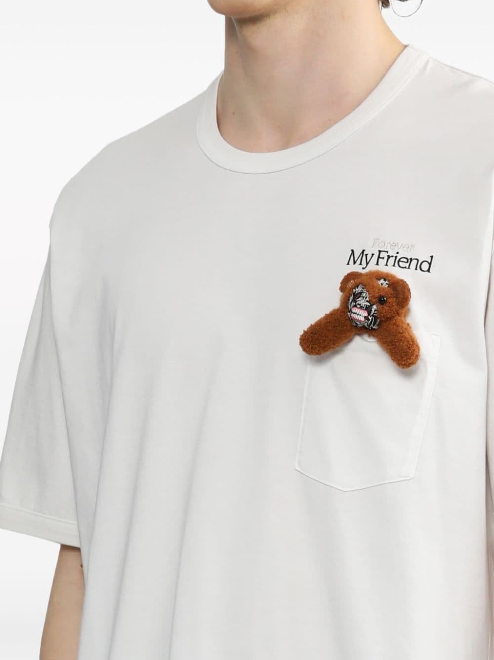 teddy bear cotton T-shirt - 5
