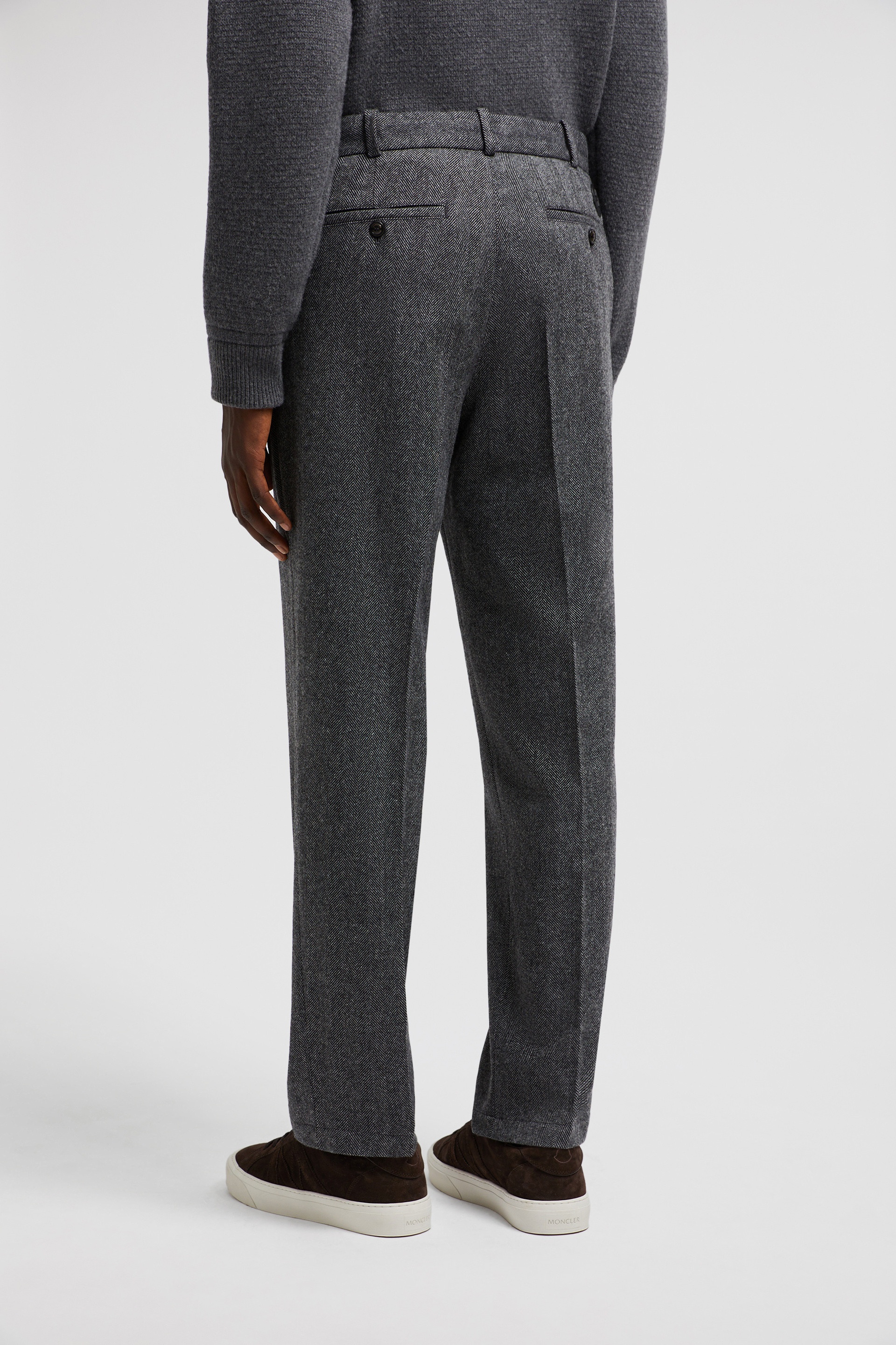 Wool Blend Pants - 5