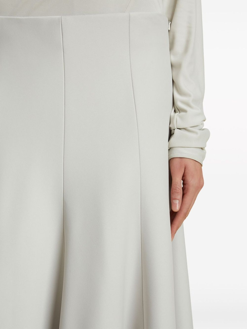 The Lennox flared crepe skirt 6