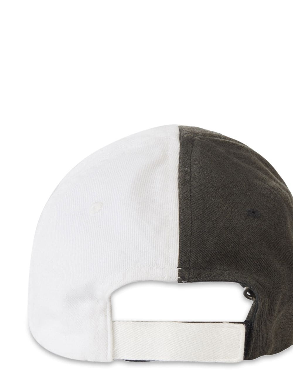 embroidered-logo two-tone cap - 2