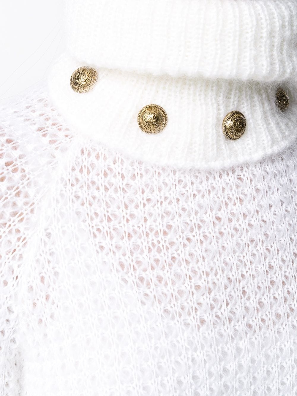 knitted turtleneck jumper - 5