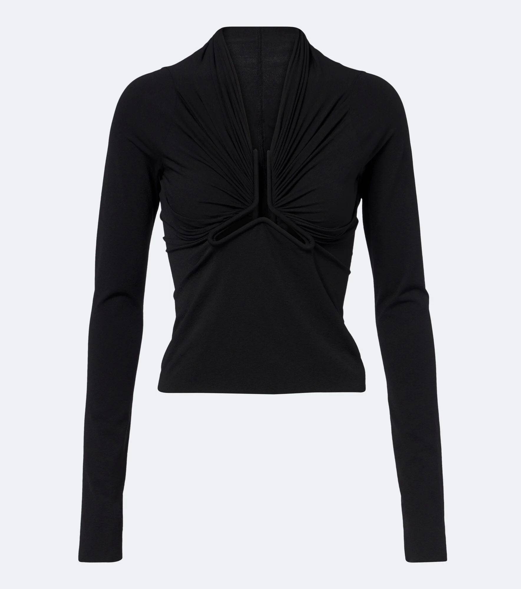 Allanah gathered jersey top - 1