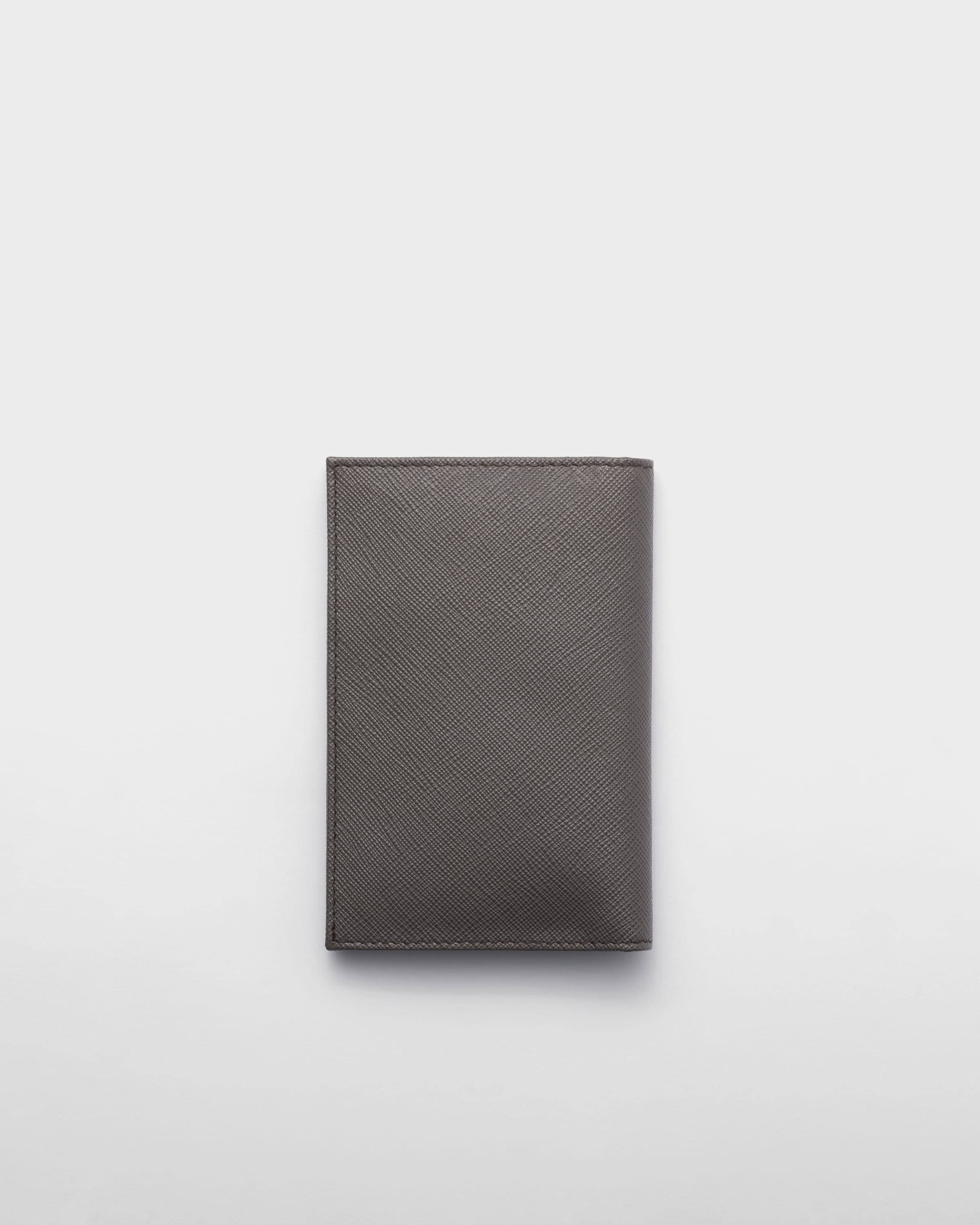 Saffiano leather passport holder - 3