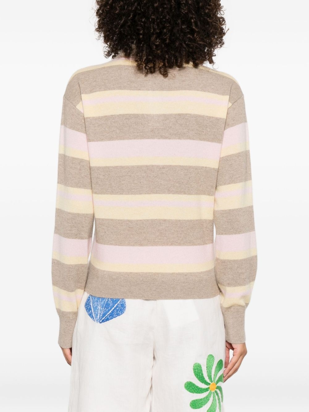 striped polo shirt - 4
