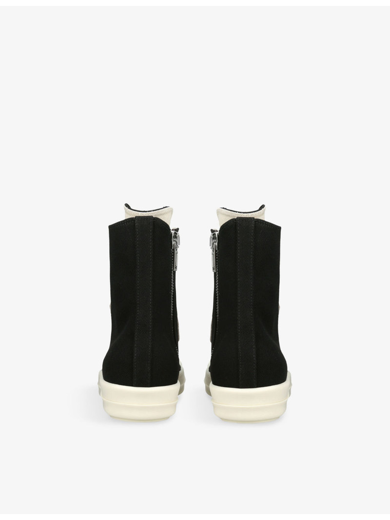 Rick Owens DRKSHDW Jumbo Lace Canvas Trainers outlook