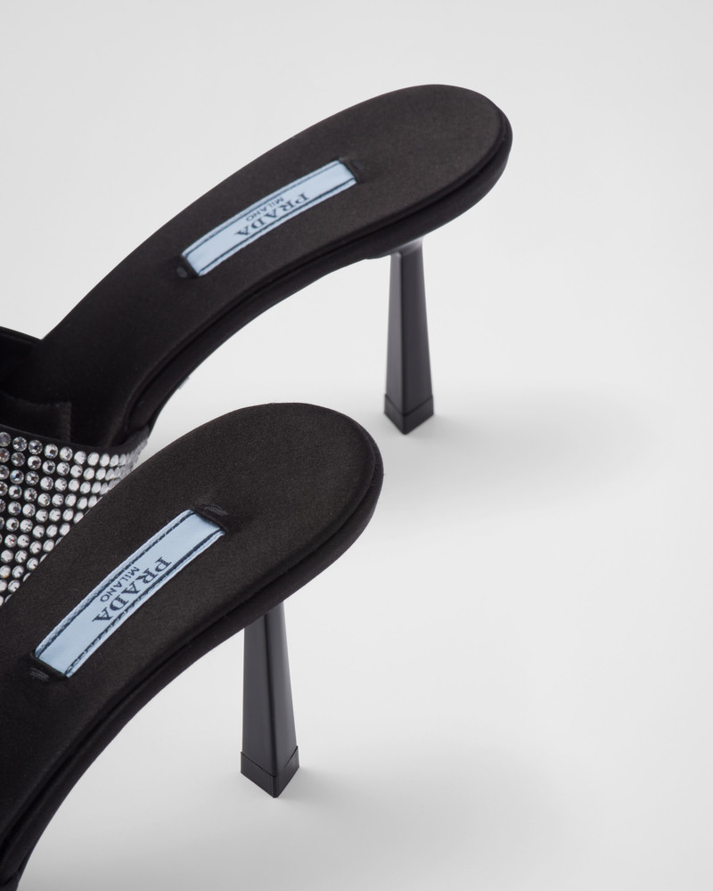 Satin slides with crystals 7