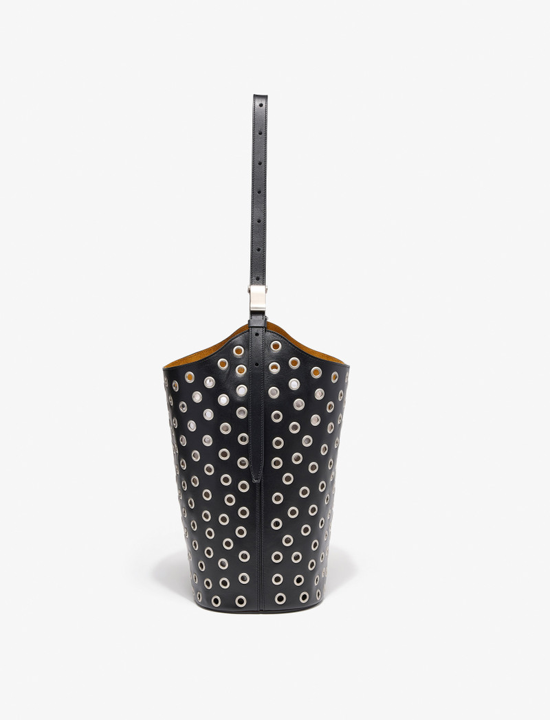 Proenza Schouler Brant Bucket Bag in Eyelet Covered Smooth Calf outlook