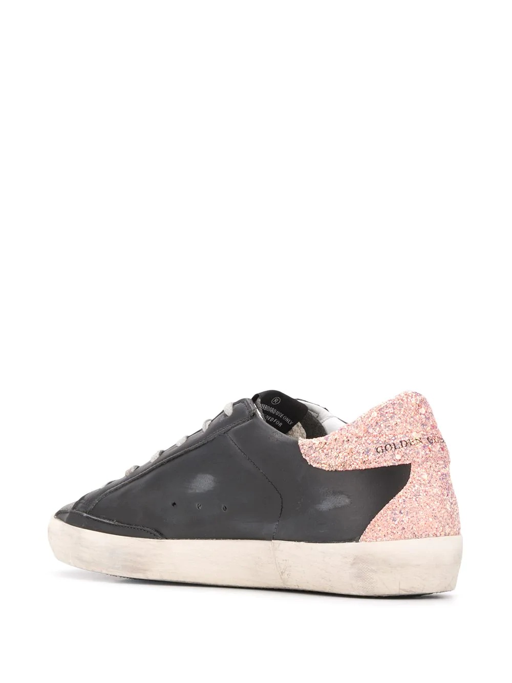 Superstar glitter detail sneakers - 3