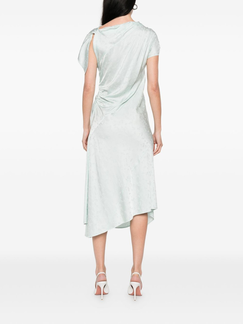 asymmetric twist midi dress 4