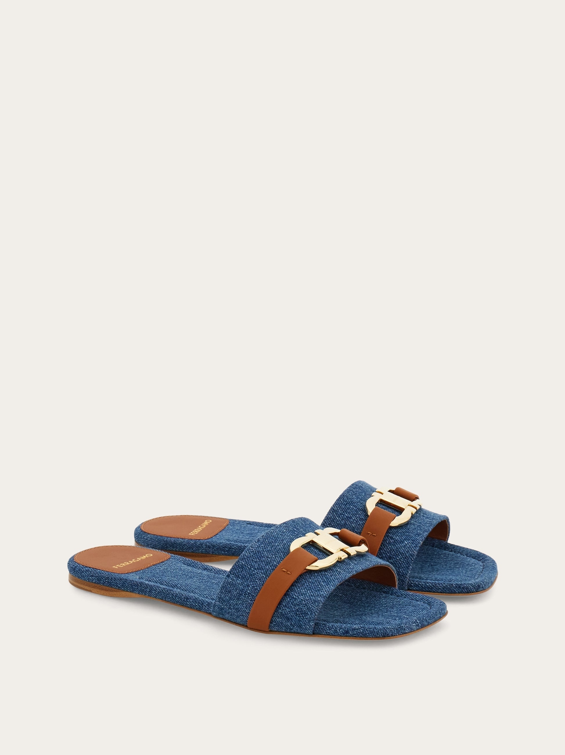 Gancini buckle slide - 5