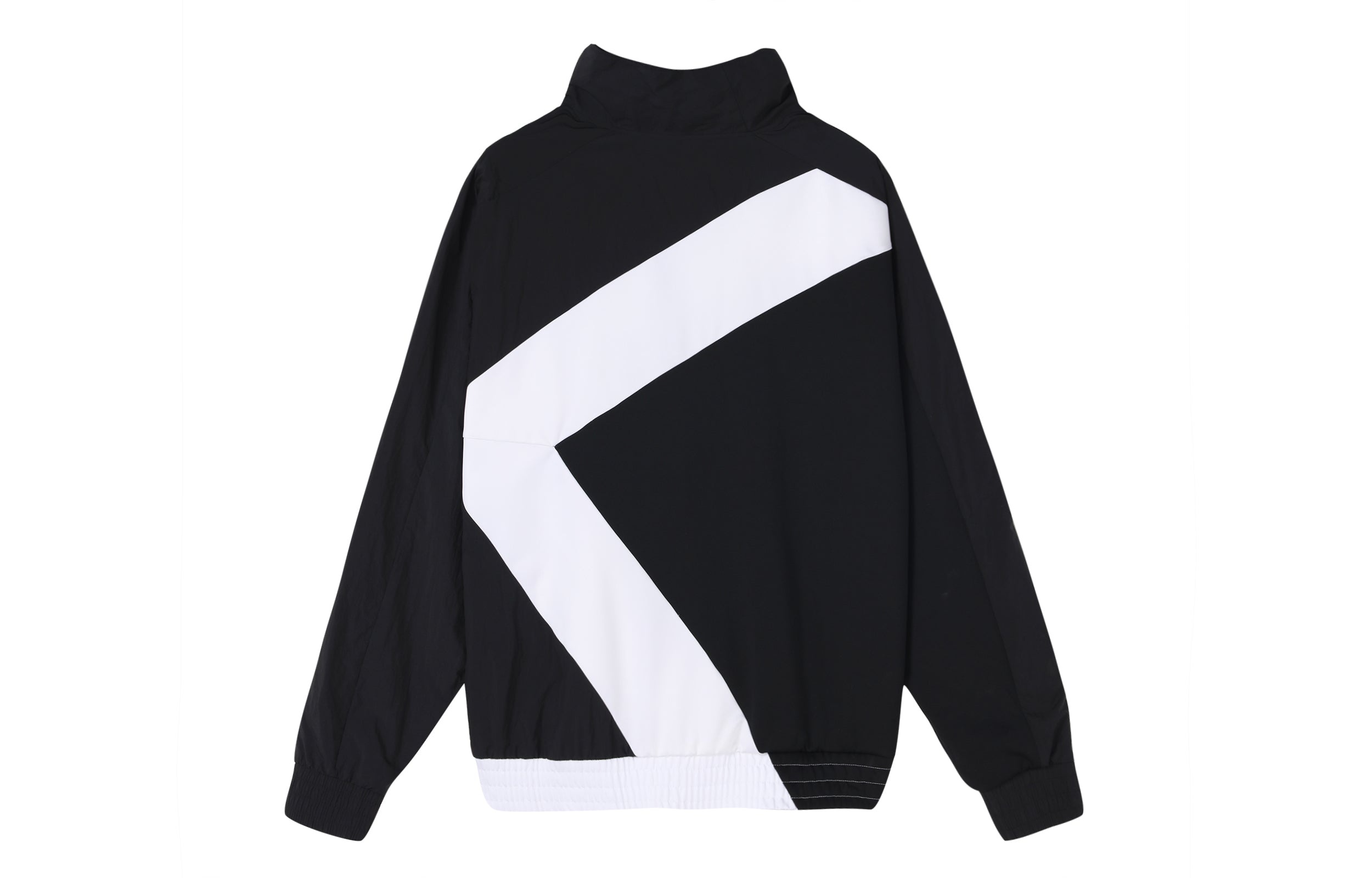 Air Jordan Wings Diamond Retro Sports Running Training Stand Collar Jacket Black CI7916-010 - 2