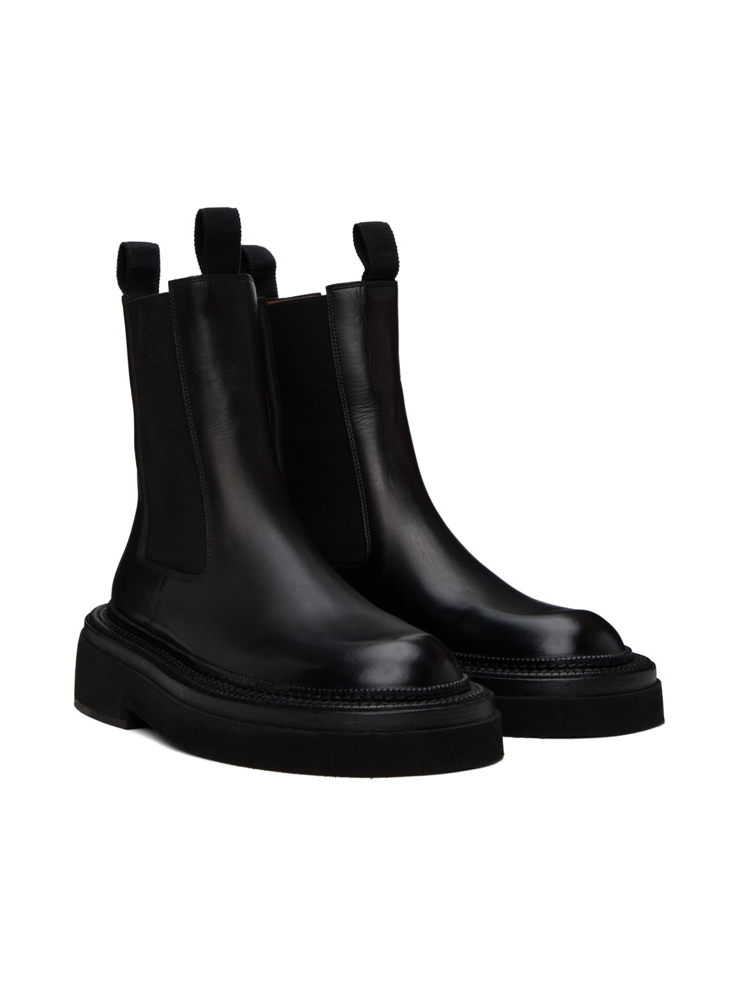 Black Pollicione Chelsea Boots - 4
