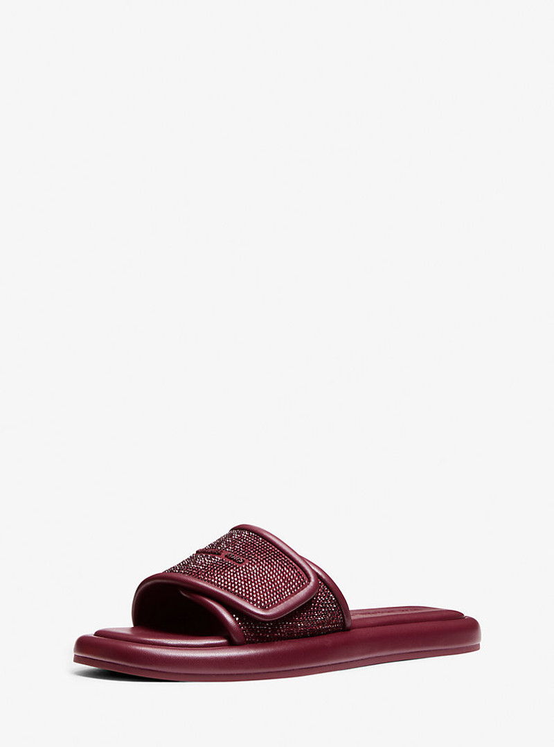 MICHAEL KORS Suki Embellished Slide Sandal outlook