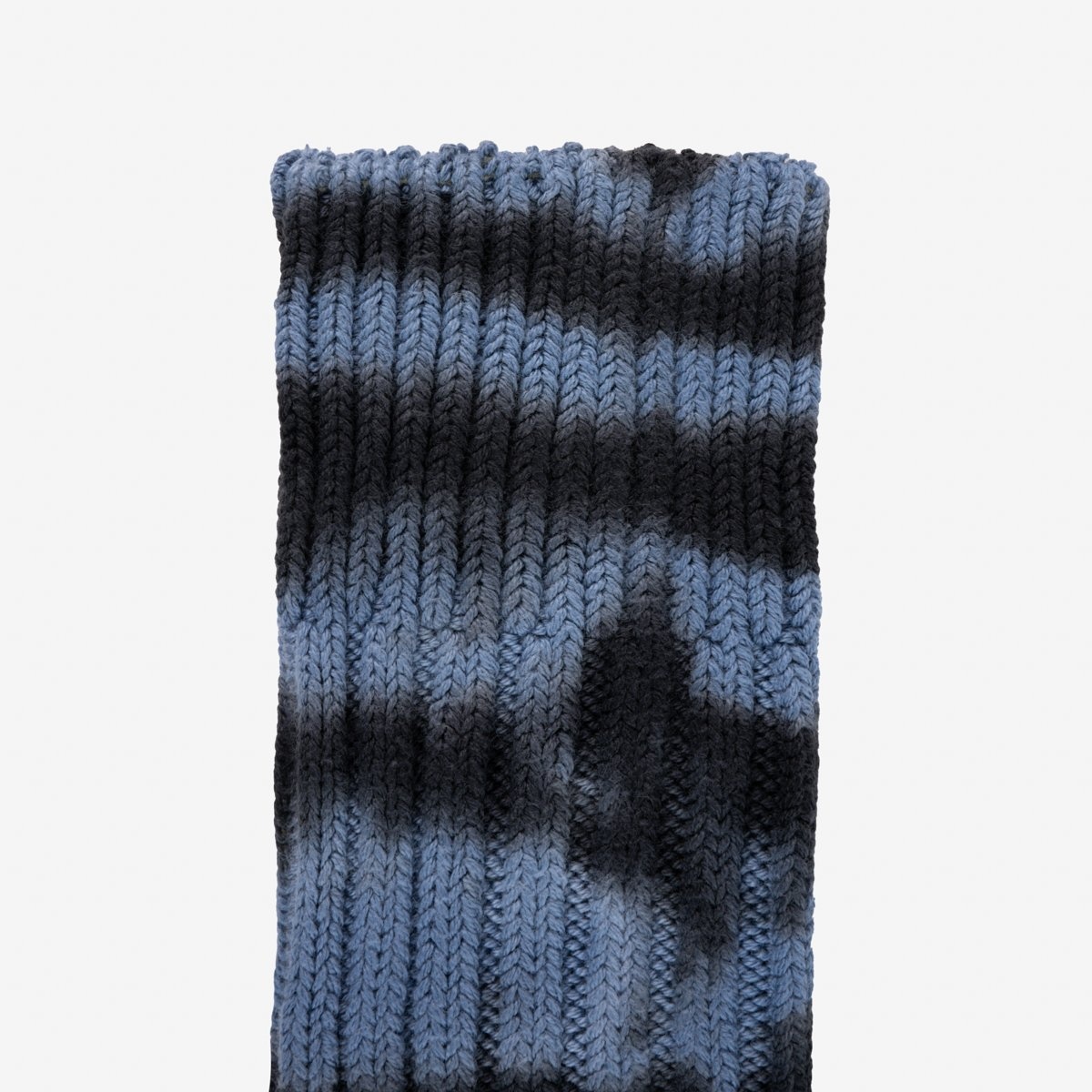 DEC-HVY-DYE-BLU Decka Heavyweight Dyed Socks - Blue - 2