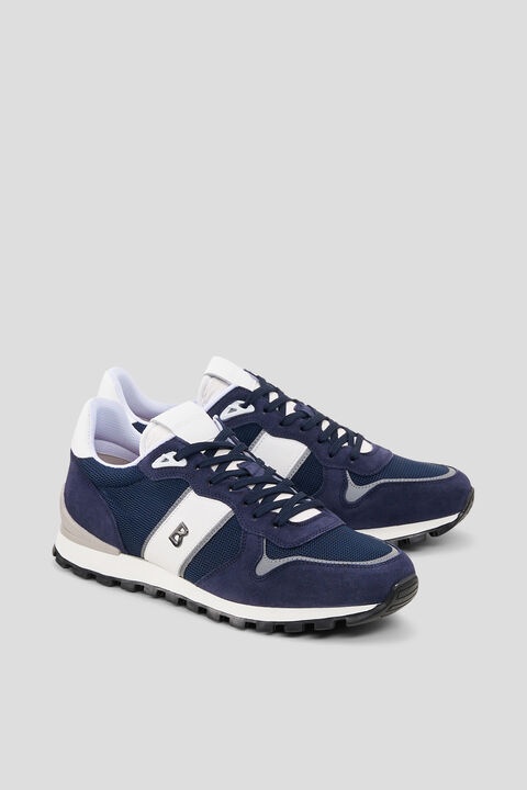 Porto Sneaker in Navy blue/White - 3