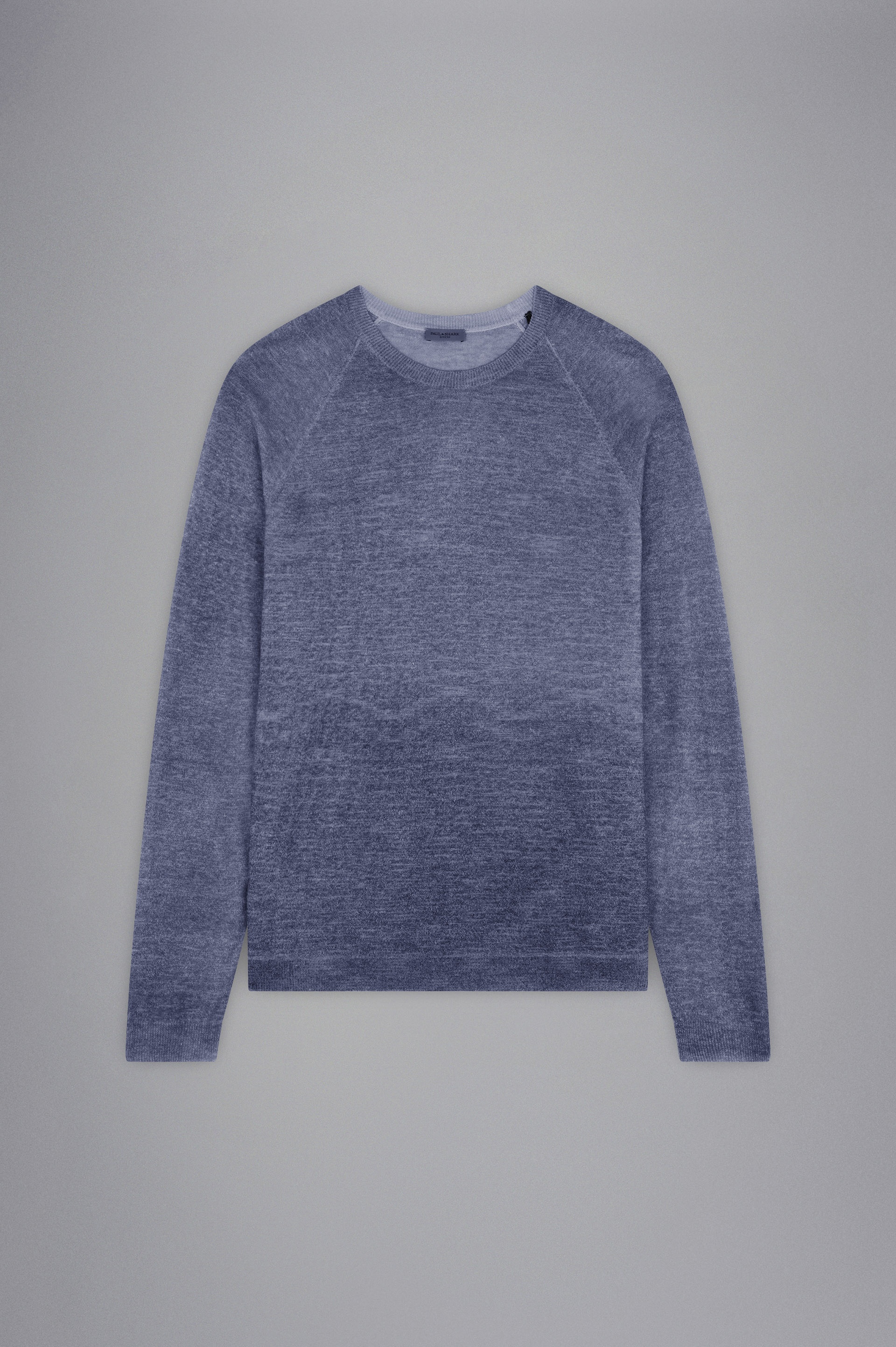 DEGRADÉ GARMENT-DYED LINEN JUMPER - 1