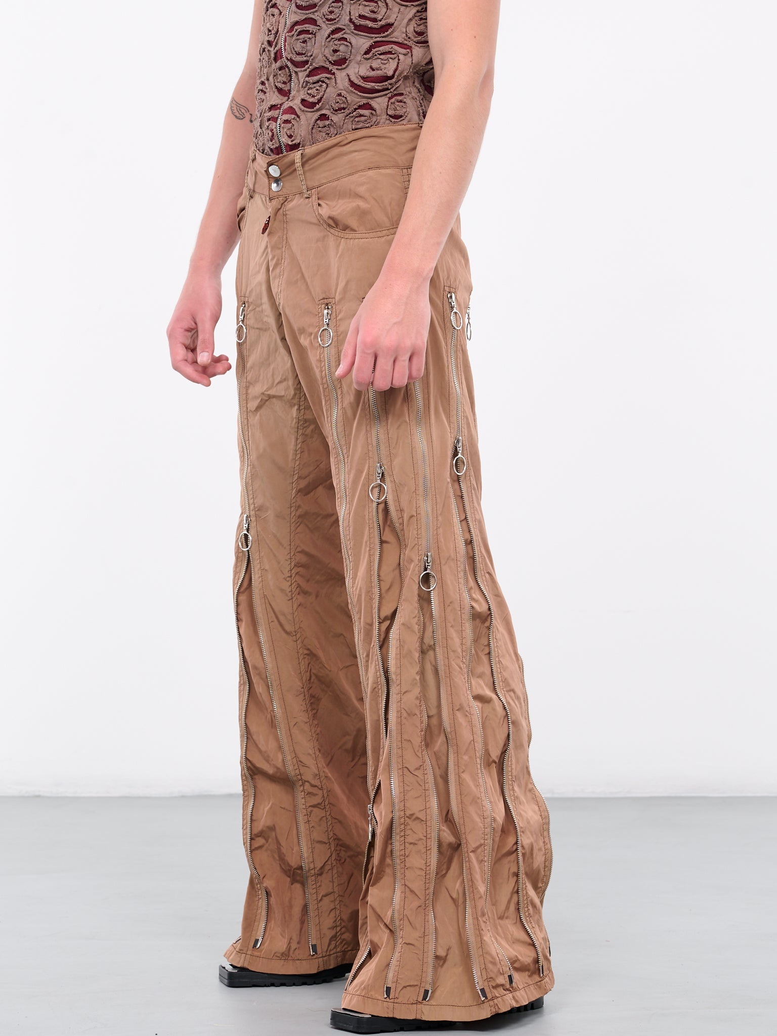 1:1 Zip Trousers - 2